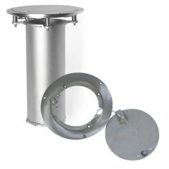3.5" Stainless Steel Floor Plate & Sleeve